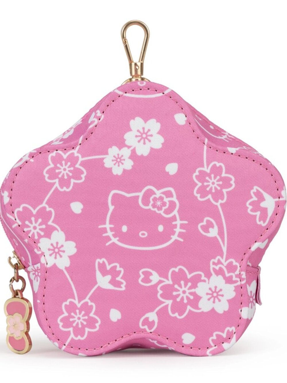Hello Kitty x JuJuBe Cherry Blossoms Flower Mini Bag Organizer Travel Pouch NWT